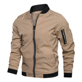 Men's zip-up bomber jacket, view 1