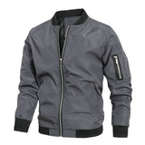Men's zip-up bomber jacket, view 2