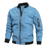 Men's zip-up bomber jacket, view 5