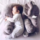 Big Cuddly Elephant Pillow Toy | Soft Plush Stuffed Animal for Kids & Babies | Perfect Gift for Nursery & Playtime