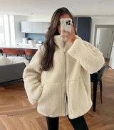 Women's high neck coat, view 6
