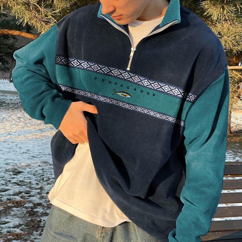 Enhanced Product Title: Elijah High Collar Half Zip Sweater for Men - Stylish & Comfortable Knitwear

This optimized title includes relevant keywords while maintaining clarity and appeal for potential buyers.