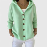 Enhanced Product Title: "Emanuela Relaxed Hooded Button Cardigan for Women - Cozy Knit Layering Piece" 

This title includes relevant keywords while maintaining clarity and appeal for potential buyers.