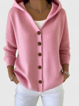 Enhanced Product Title: "Emanuela Relaxed Hooded Button Cardigan for Women - Cozy Knit Layering Piece" 

This title includes relevant keywords while maintaining clarity and appeal for potential buyers.