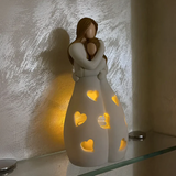 EternalBond Mother and Daughter Candle Holder - Heartwarming Embrace for Cherished Moments