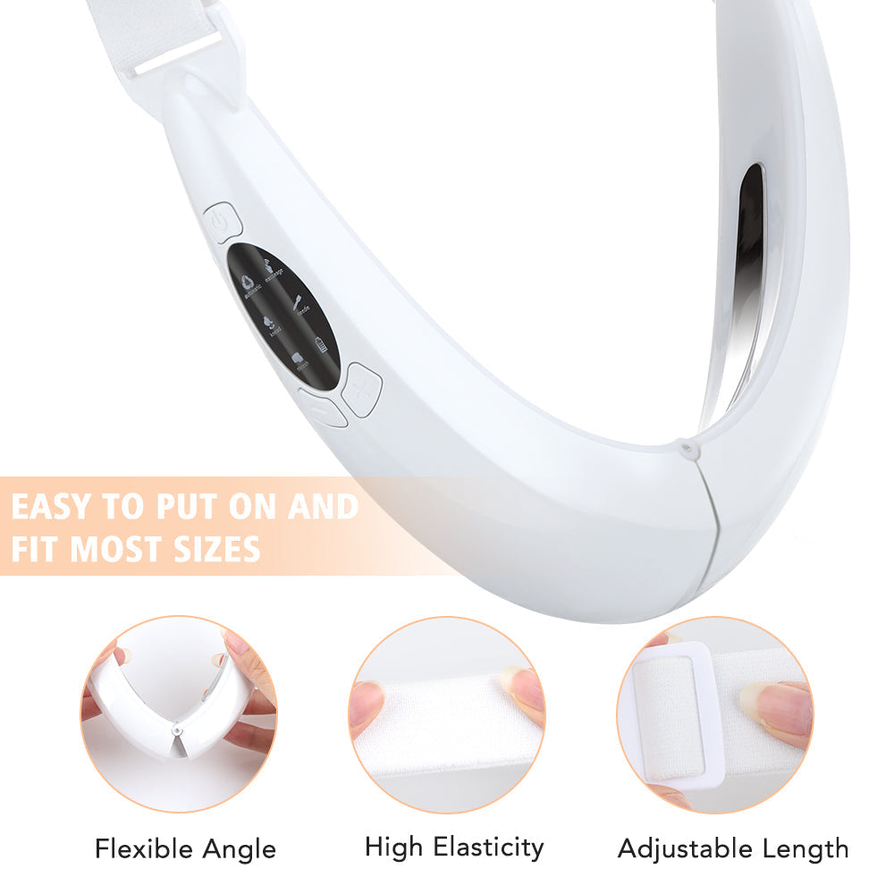 EMS Face Lift Device with LED Therapy - Slimming Facial Treatment & Double Chin Reduction