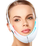 EMS Face Lift Device with LED Therapy - Slimming Facial Treatment & Double Chin Reduction