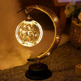 Enchanting LunaGlow Ambient Moonlight Lamp - Soothing Night Light for Home Decor & Relaxation