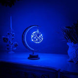 Enchanting LunaGlow Ambient Moonlight Lamp - Soothing Night Light for Home Decor & Relaxation