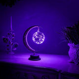 Enchanting LunaGlow Ambient Moonlight Lamp - Soothing Night Light for Home Decor & Relaxation