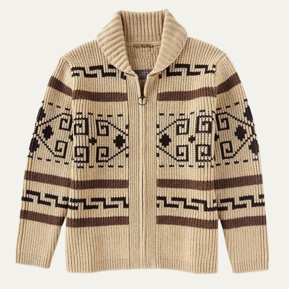 Men's oversized cardigan, view 2