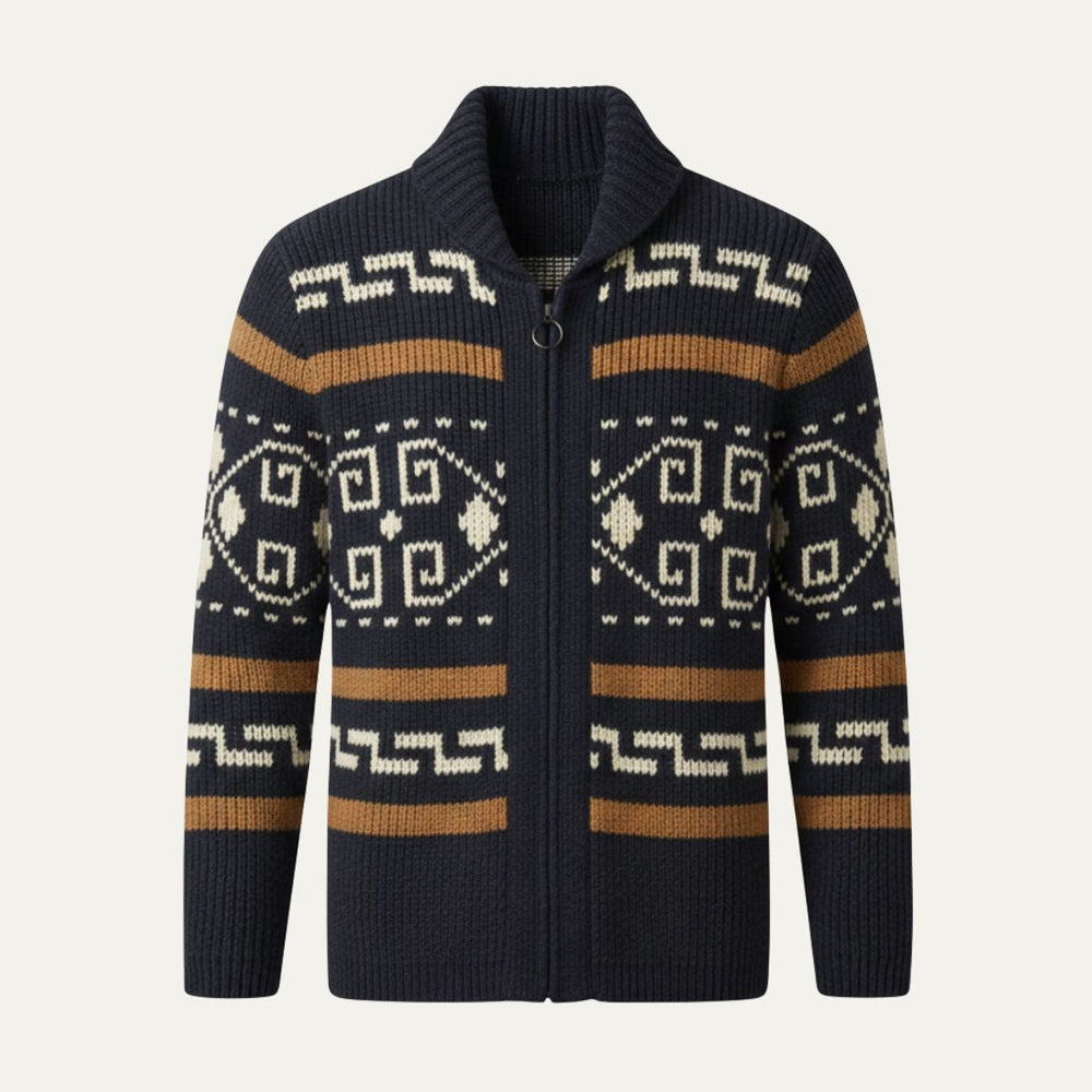 Men's oversized cardigan, view 4