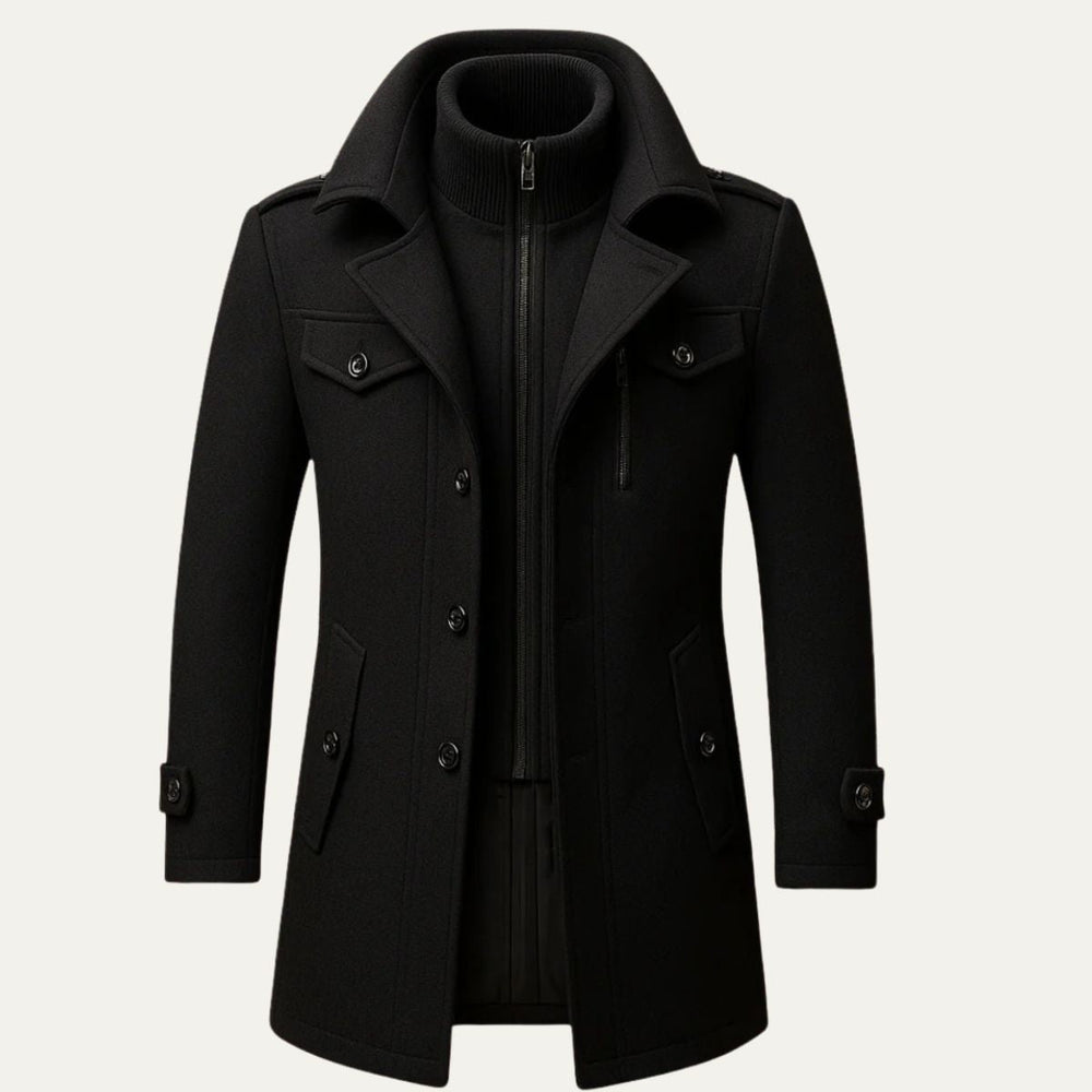Men's padded coat, view 1