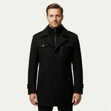 Men's padded coat, view 2