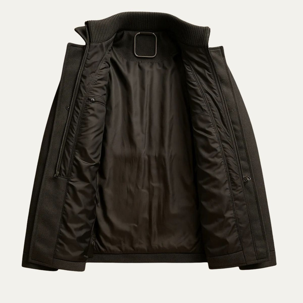 Men's padded coat, view 3