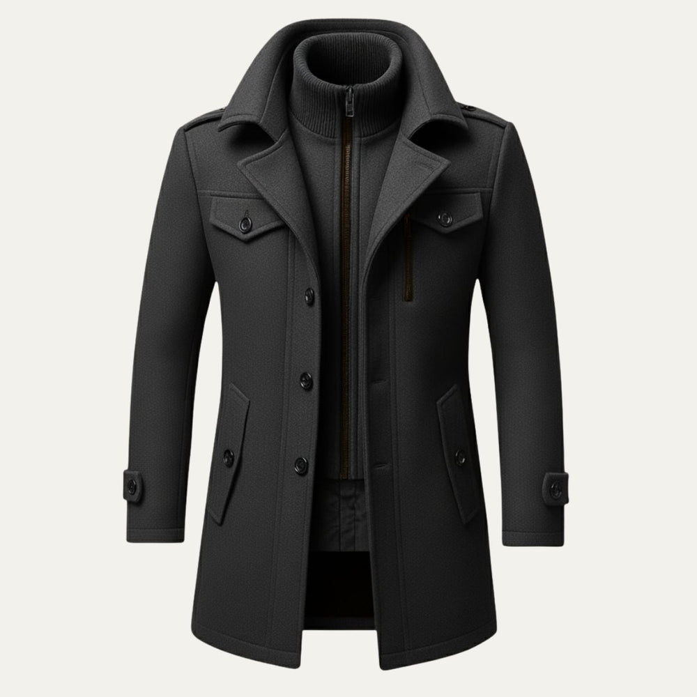 Men's padded coat, view 6