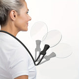 5X Neck Magnifier with Flexible Arm - Ideal for Crafts, Reading, and Detailed Work