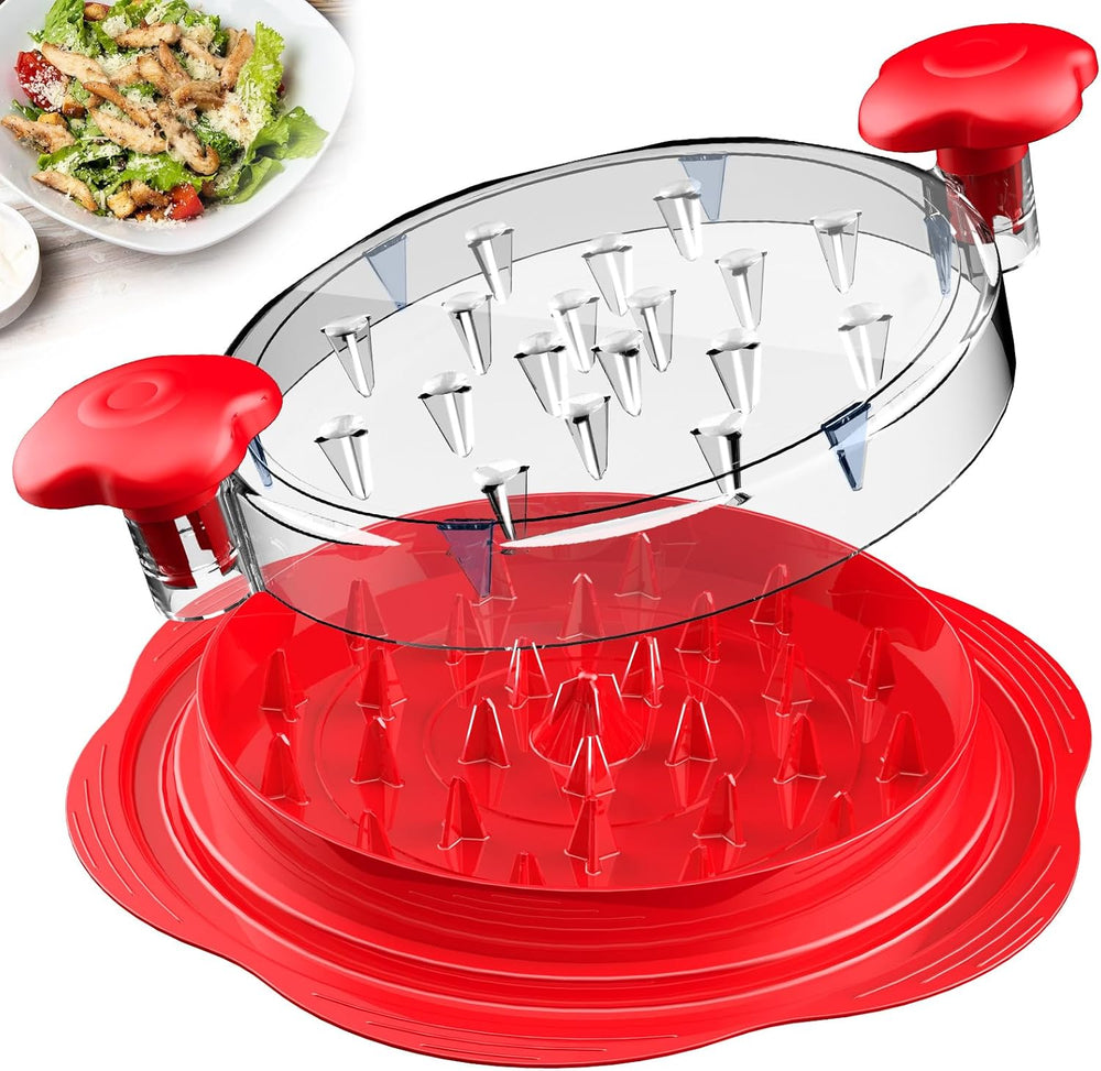 Enhanced Product Title: "Ergonomic Meat Shredder - Easy Grip Pulled Pork Shredder Claws for Effortless Shredding & Serving" 

This title includes keywords that potential customers might search for, such as "pulled pork" and "easy grip," while maintaining
