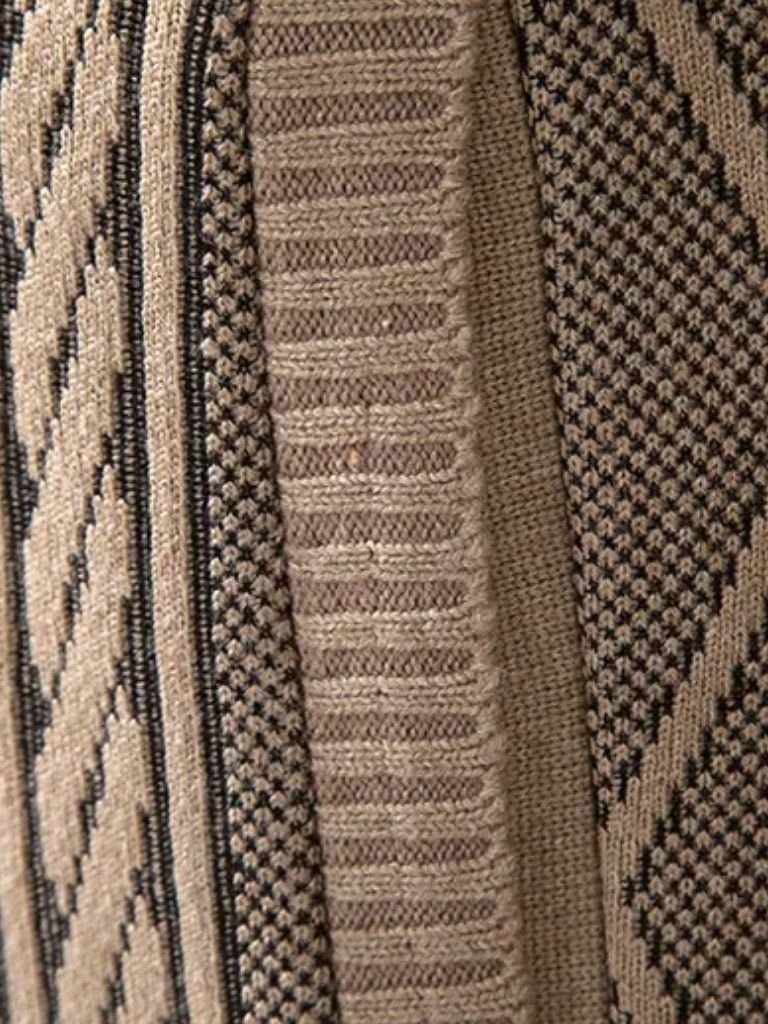 Men's longline cardigan, view 6