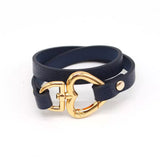 Ethnic Leather Wrap Bracelet for Women | Stylish Bohemian Jewelry Accessory