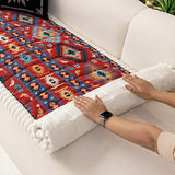 Ethnic Style Quilted Non-Slip Couch Cover - Durable, Stylish Protection for Your Sofa