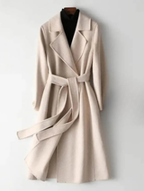 Women's notch lapel coat, view 1