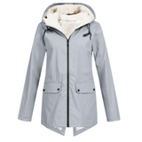 Women's hooded coat, view 2
