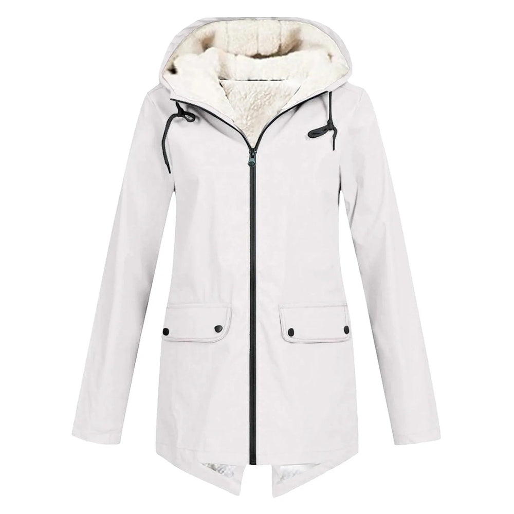 Women's hooded coat, view 5