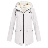 Women's hooded coat, view 5