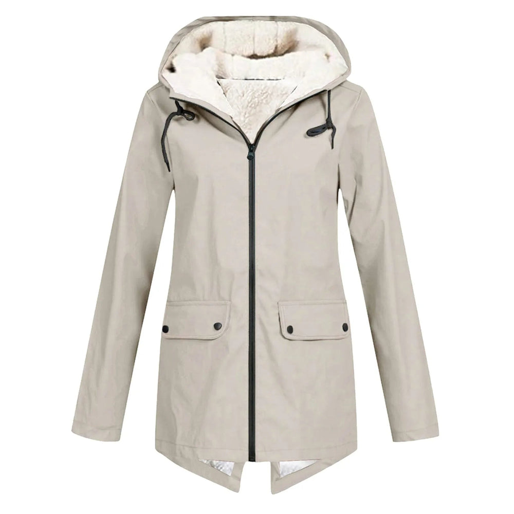 Women's hooded coat, view 6