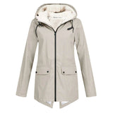 Women's hooded coat, view 6