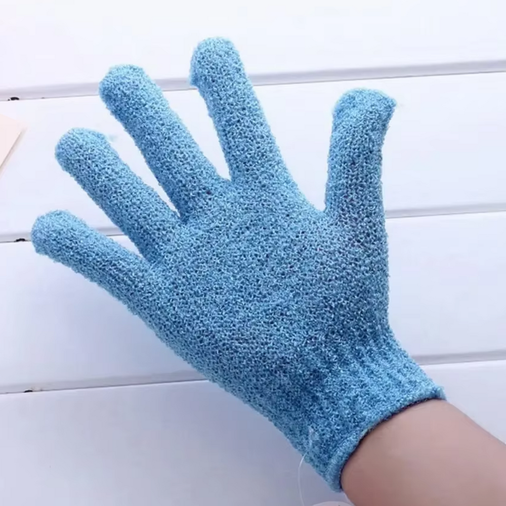 Exfoliating Bath Gloves - 2-Piece Set for Smooth Skin & Spa-Like Experience