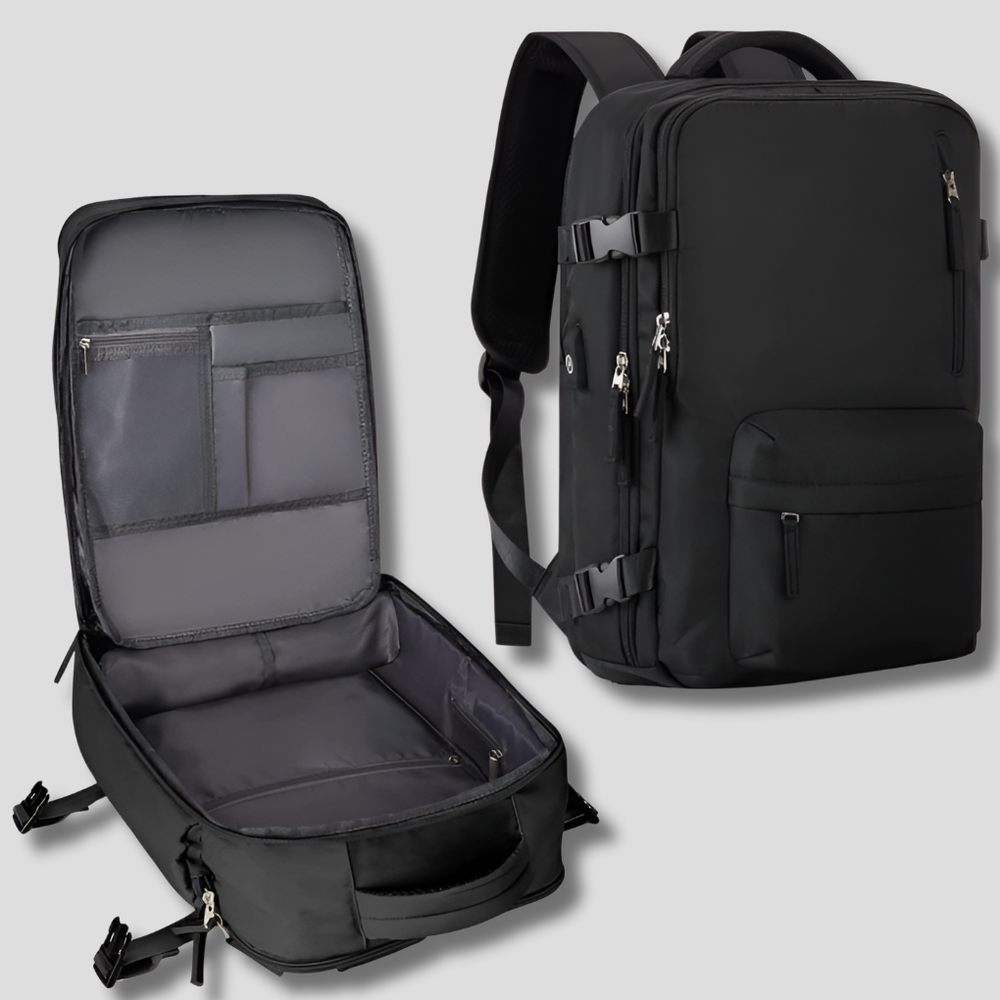 Explorer Expandable Carry-On Backpack - Versatile Travel Backpack with Multiple Compartments & Durable Design