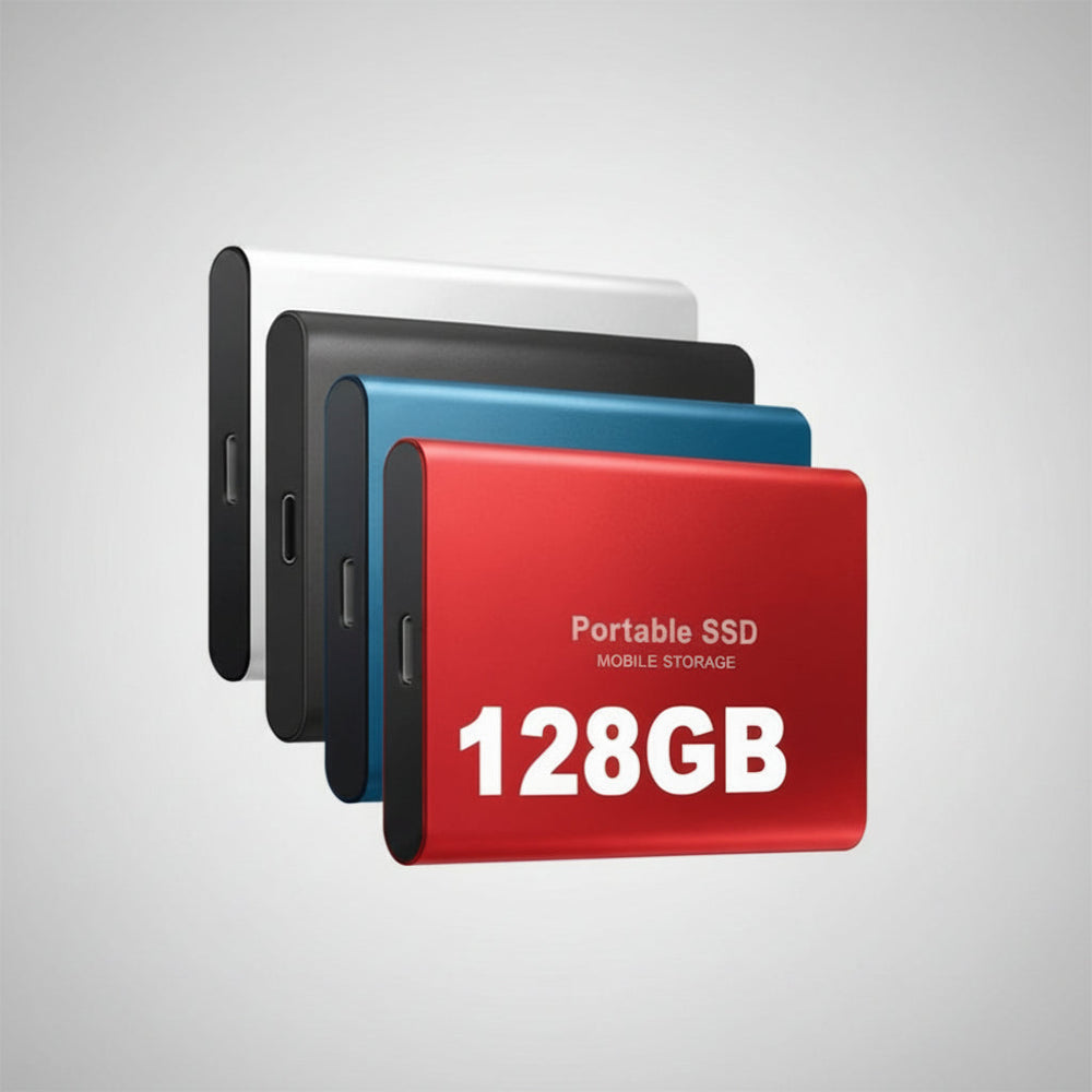 External Hard Drive Portable Ssd Plug Play USB SSD 128gb