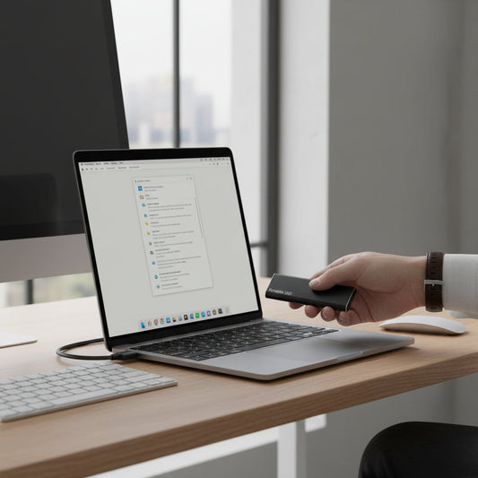 Portable External Hard Drive – 4TB Storage, USB-C & Compact Design