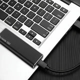 External Hard Drive Portable SSD USB C Storage Device Compact Design