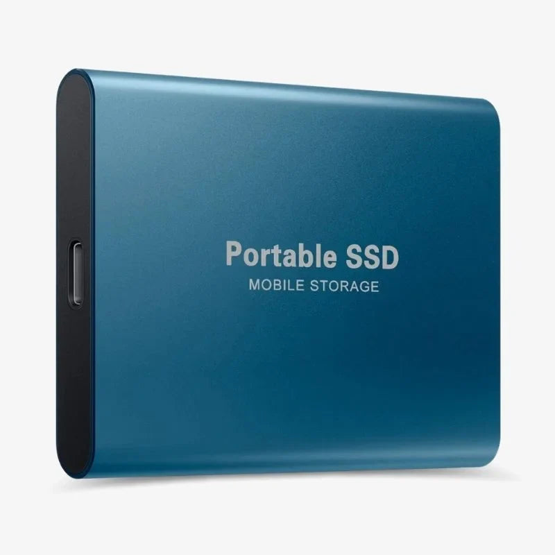Ultra-Lightweight Aluminum Portable Solid State Drive (SSD) - High-Speed Storage Solution