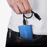 Ultra-Lightweight Aluminum Portable Solid State Drive (SSD) - High-Speed Storage Solution