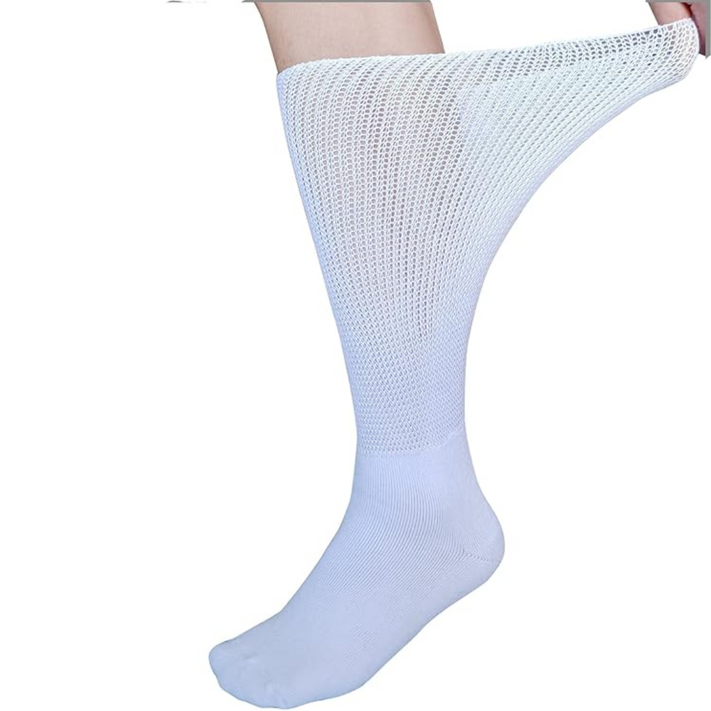VitalSox Extra Wide Diabetic & Lymphedema Compression Socks for Ultimate Comfort and Support