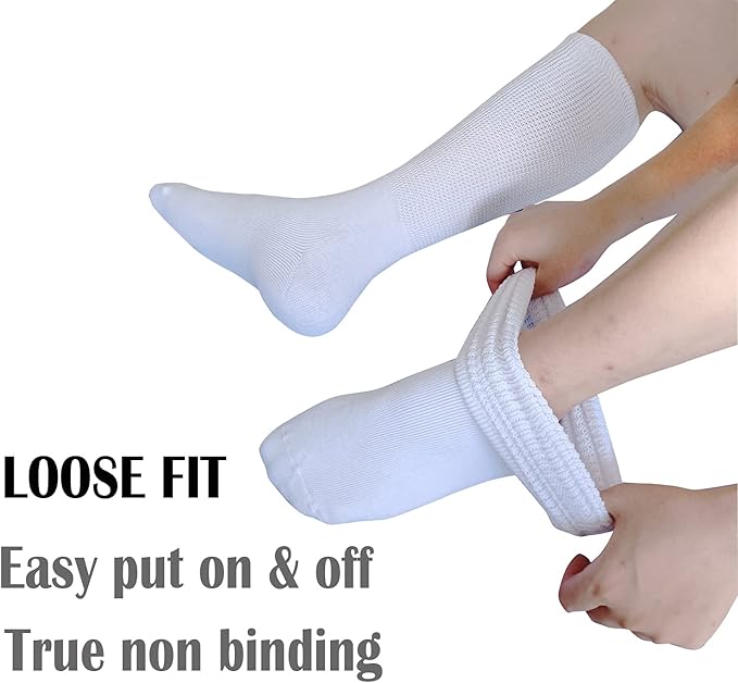 VitalSox Extra Wide Diabetic & Lymphedema Compression Socks for Ultimate Comfort and Support