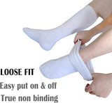 VitalSox Extra Wide Diabetic & Lymphedema Compression Socks for Ultimate Comfort and Support