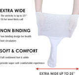 VitalSox Extra Wide Diabetic & Lymphedema Compression Socks for Ultimate Comfort and Support