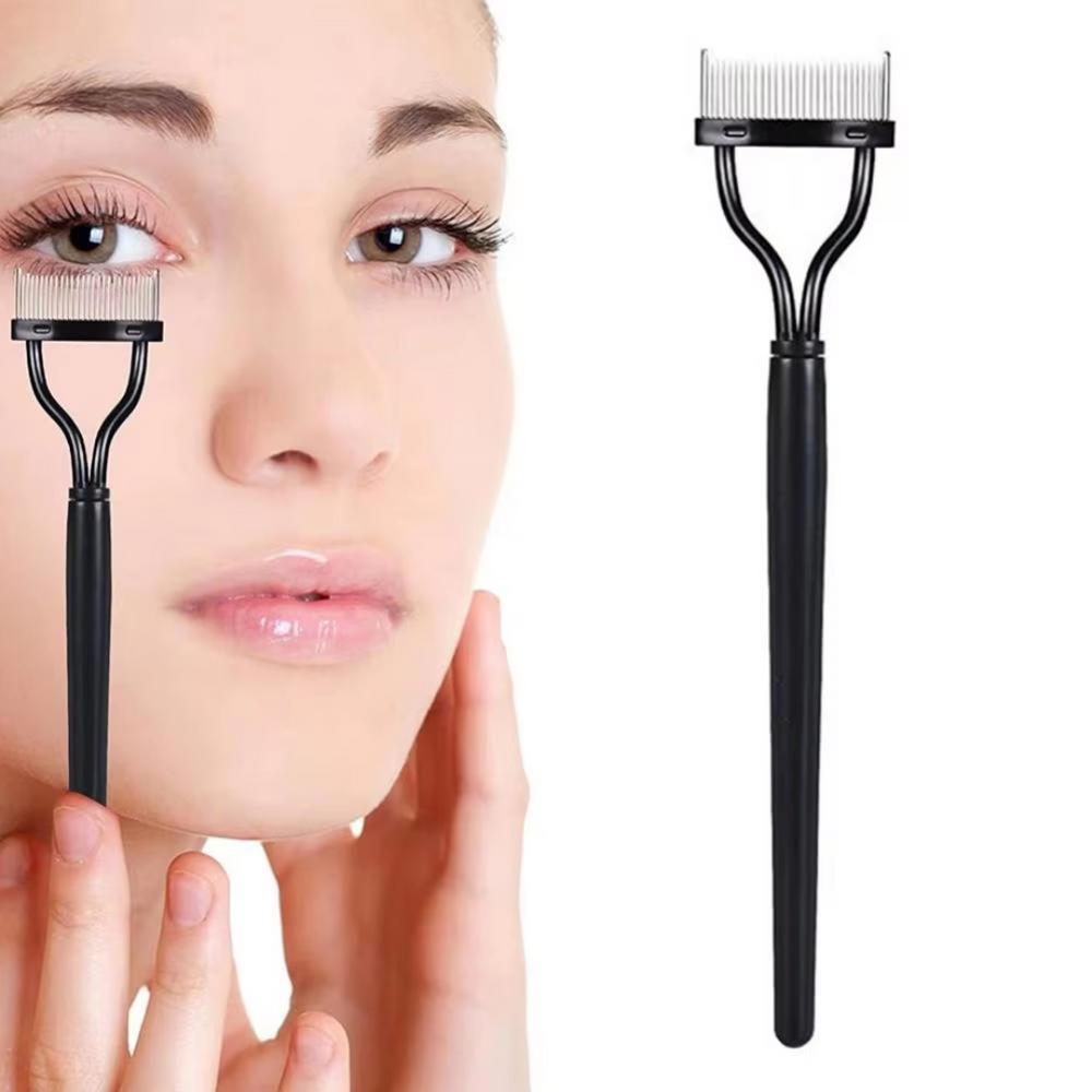 Professional Eyelash Comb & Separator - Precision Tool for Flawless Eyelashes & Clump-Free Application