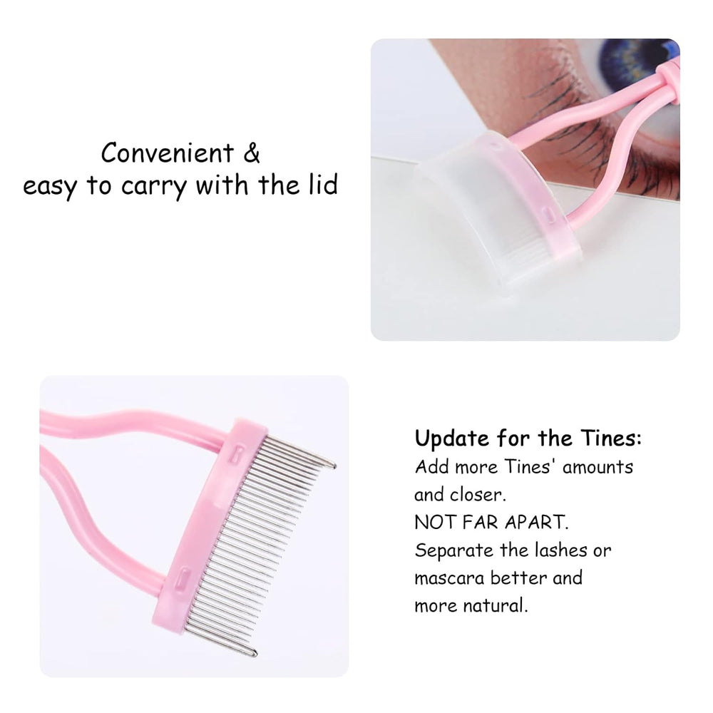 Professional Eyelash Comb & Separator - Precision Tool for Flawless Eyelashes & Clump-Free Application