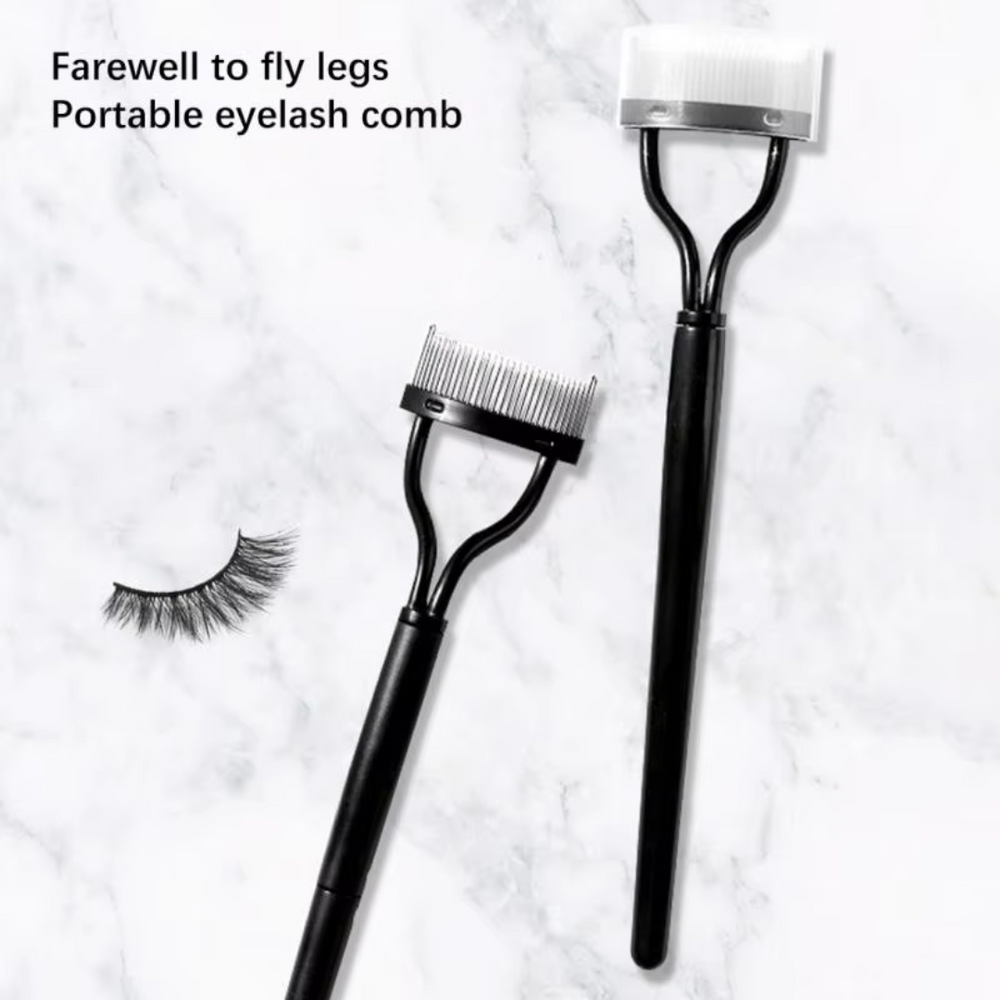 Professional Eyelash Comb & Separator - Precision Tool for Flawless Eyelashes & Clump-Free Application