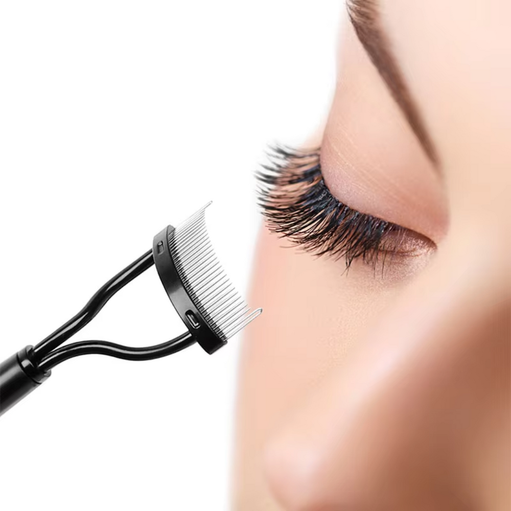 Professional Eyelash Comb & Separator - Precision Tool for Flawless Eyelashes & Clump-Free Application