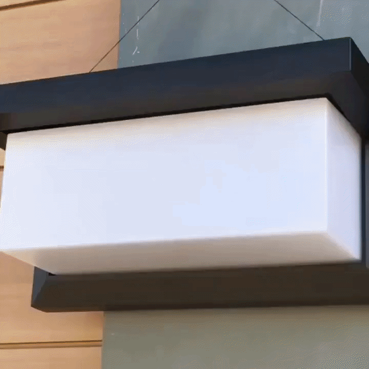 LED Outdoor Wall Light – IP65 Waterproof, Motion Sensor & Aluminum Body