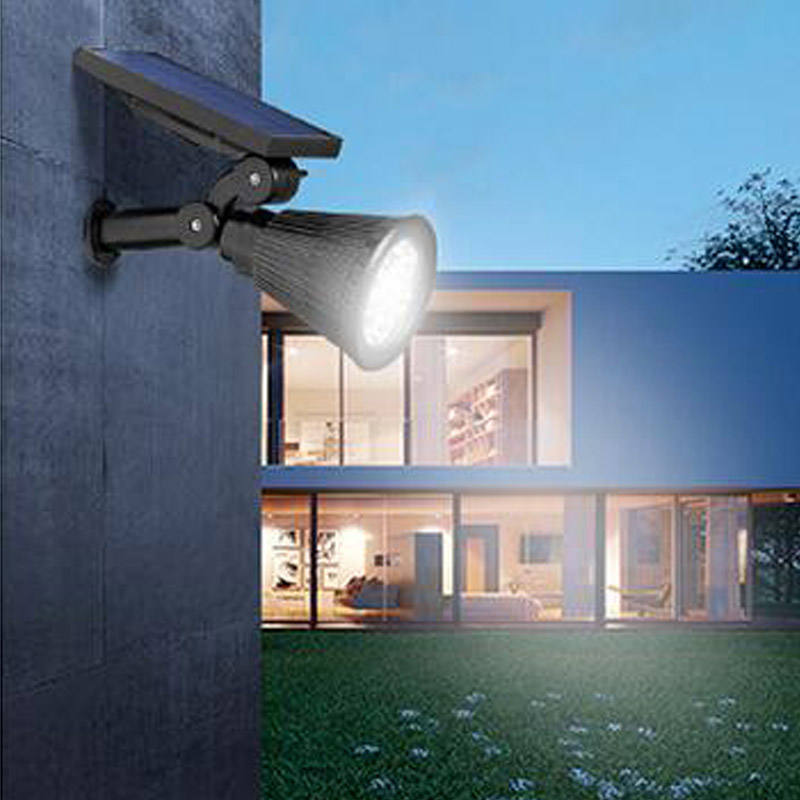 Solar LED Garden Spotlight – Auto Dusk Sensor, Weatherproof & 4/7-Pack