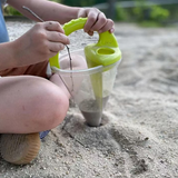 Kids' Conical Sand Castle Mold – Foldable Design, Ergonomic Handle & Non-Toxic Plastic