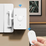 Wireless Remote Light Switch – 433MHz 1.5km Range, USB Rechargeable & Adhesive Mount